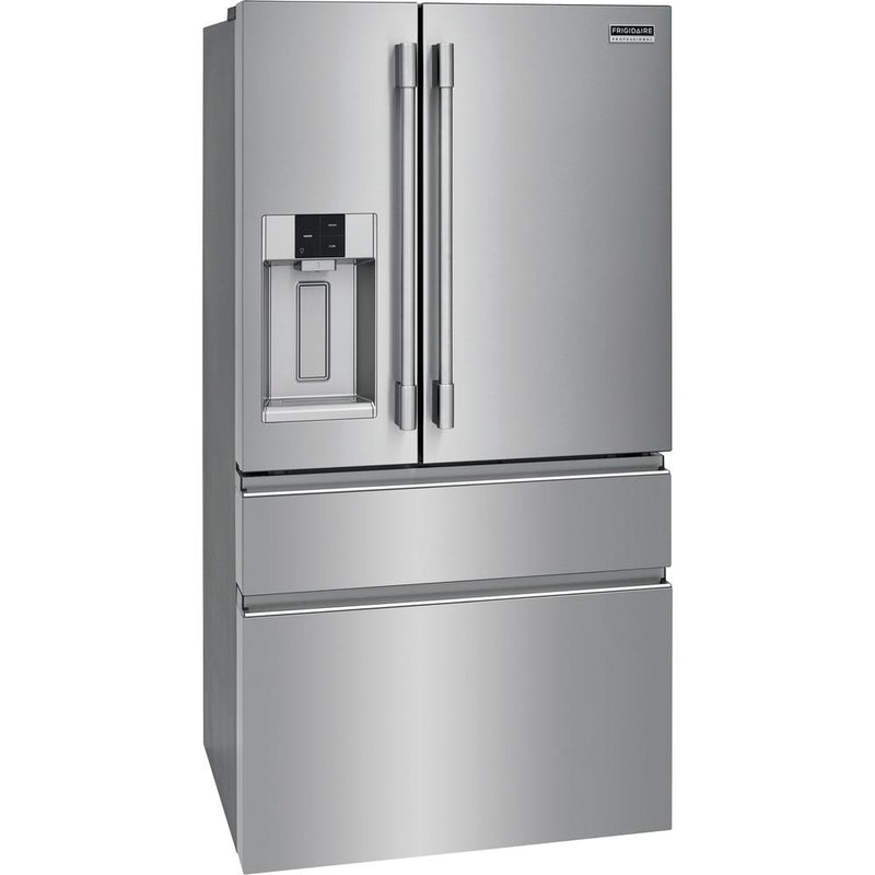 Frigidaire Professional 36-inch, 21.8 cu.ft. Counter-Depth French 4-Door Refrigerator with External Water and Ice System PRMC2285AFSP IMAGE 2
