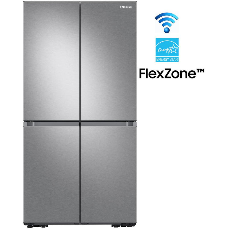Samsung 36-inch, 22.9 cu.ft. Counter-Depth French 4-Door Refrigerator with Dual Ice Maker RF23A9071SRSP IMAGE 2