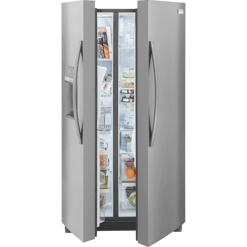 Frigidaire Gallery 36-inch, 22.3 cu.ft. Counter-Depth Side-by-Side Refrigerator with Ice and Water Dispensing System GRSC2352AFSP IMAGE 4