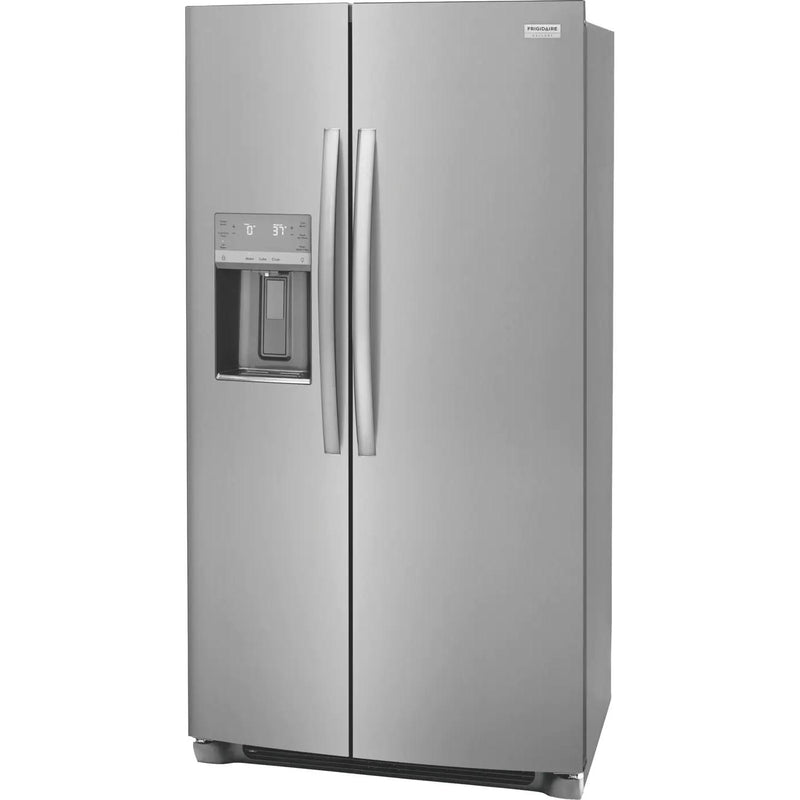 Frigidaire Gallery 36-inch, 22.3 cu.ft. Counter-Depth Side-by-Side Refrigerator with Ice and Water Dispensing System GRSC2352AFSP IMAGE 6