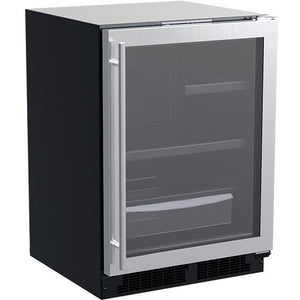 Marvel 24-inch, 5.3 cu.ft. Built-in Compact Refrigerator with MaxStore Bin MLRE224SG01ABSP IMAGE 1