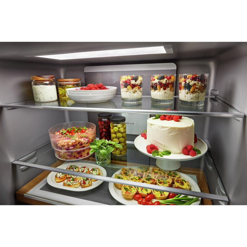 KitchenAid 36-inch, 19.4 cu. ft. Counter-Depth 4-Door Refrigerator with PrintShield™ Finish KRQC506MPSSP IMAGE 11