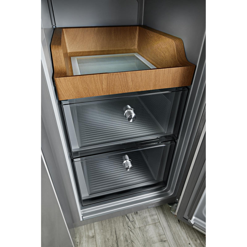 KitchenAid 36-inch, 19.4 cu. ft. Counter-Depth 4-Door Refrigerator with PrintShield™ Finish KRQC506MPSSP IMAGE 13