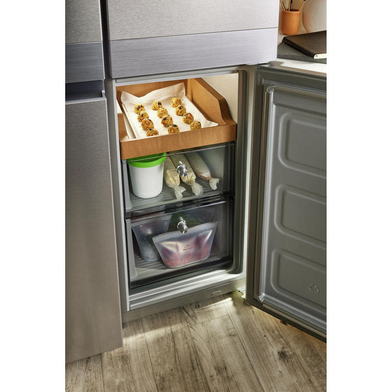 KitchenAid 36-inch, 19.4 cu. ft. Counter-Depth 4-Door Refrigerator with PrintShield™ Finish KRQC506MPSSP IMAGE 14