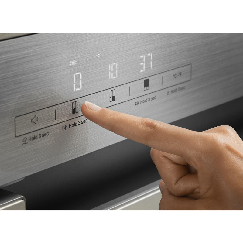 KitchenAid 36-inch, 19.4 cu. ft. Counter-Depth 4-Door Refrigerator with PrintShield™ Finish KRQC506MPSSP IMAGE 15
