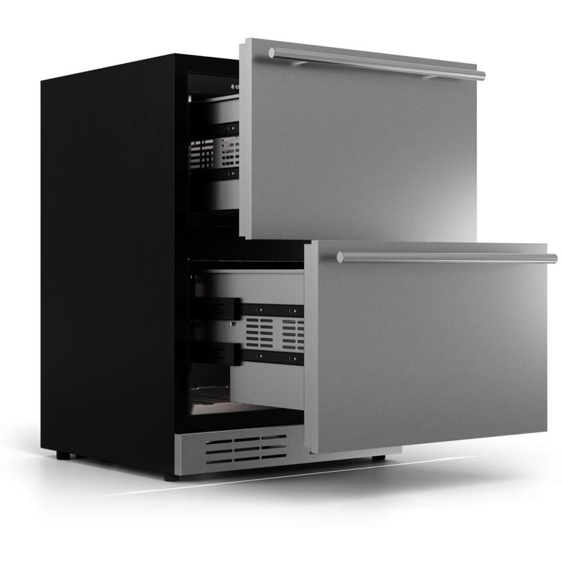 Elica 24-inch, 4.7 cu.ft. Refrigeration Drawers EBD51SS1 IMAGE 2