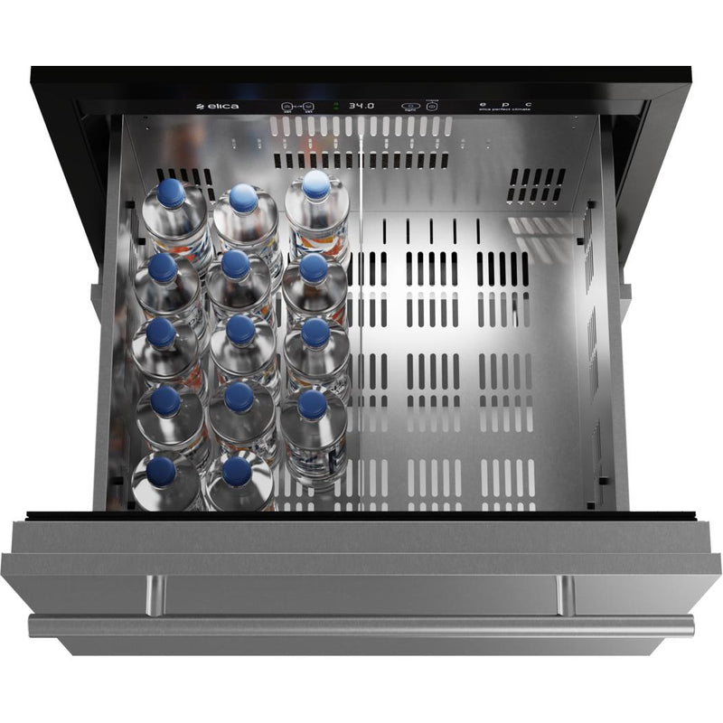 Elica 24-inch, 4.7 cu.ft. Refrigeration Drawers EBD51SS1 IMAGE 4