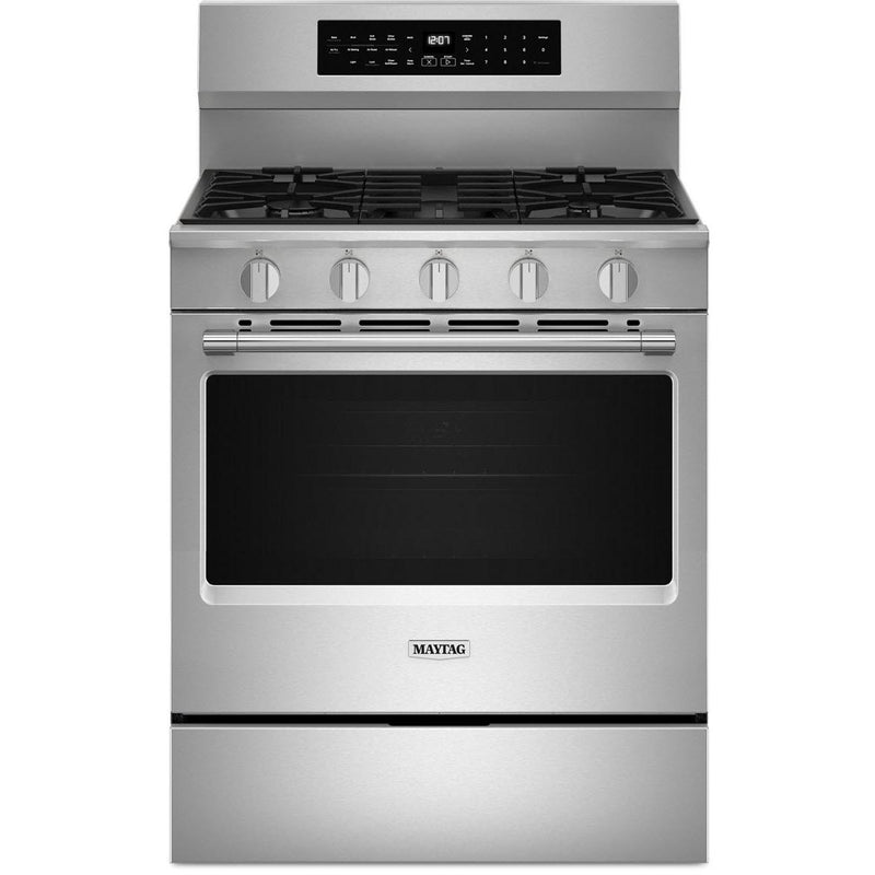 Maytag 30-inch Freestanding Gas Range with Convection Technology MFGS8030RZ IMAGE 1