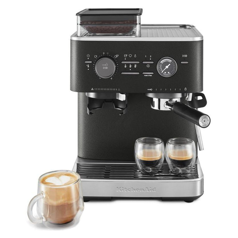 KitchenAid Semi-Automatic Espresso Machine KES6551BK IMAGE 1