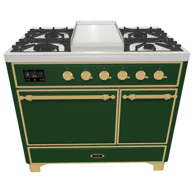 iLVE 40-inch Freestanding Dual Fuel Range with European Convection UMD