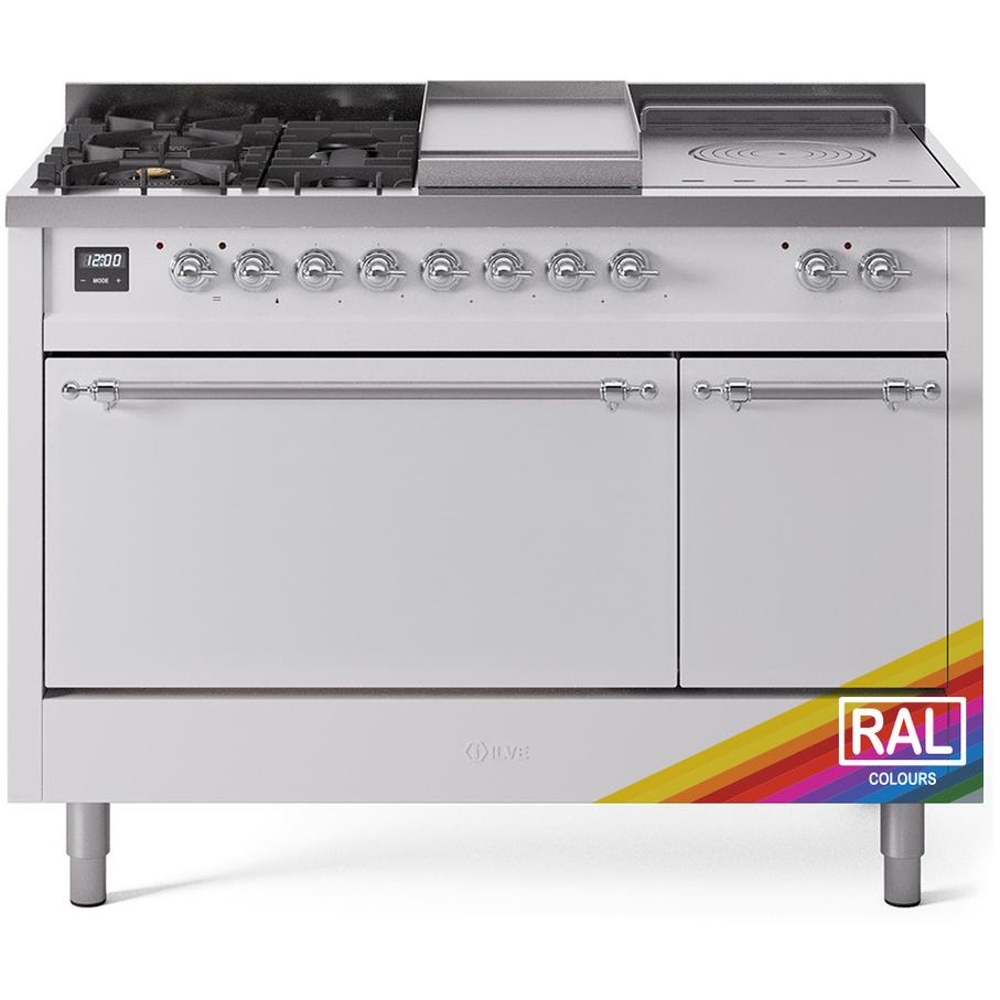 iLVE 48inch Freestanding Dual Fuel Range UP48FSQNMPRAC TA Appliances