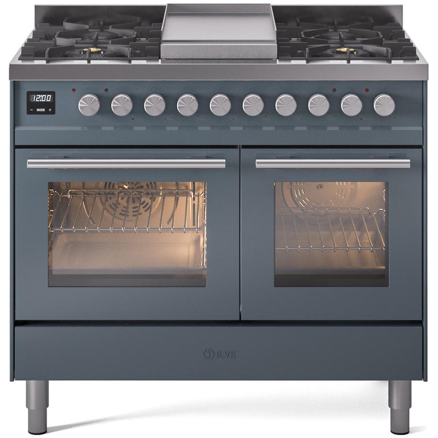 iLVE 40-inch Freestanding Dual Fuel Range UPD40FWMPBGLP