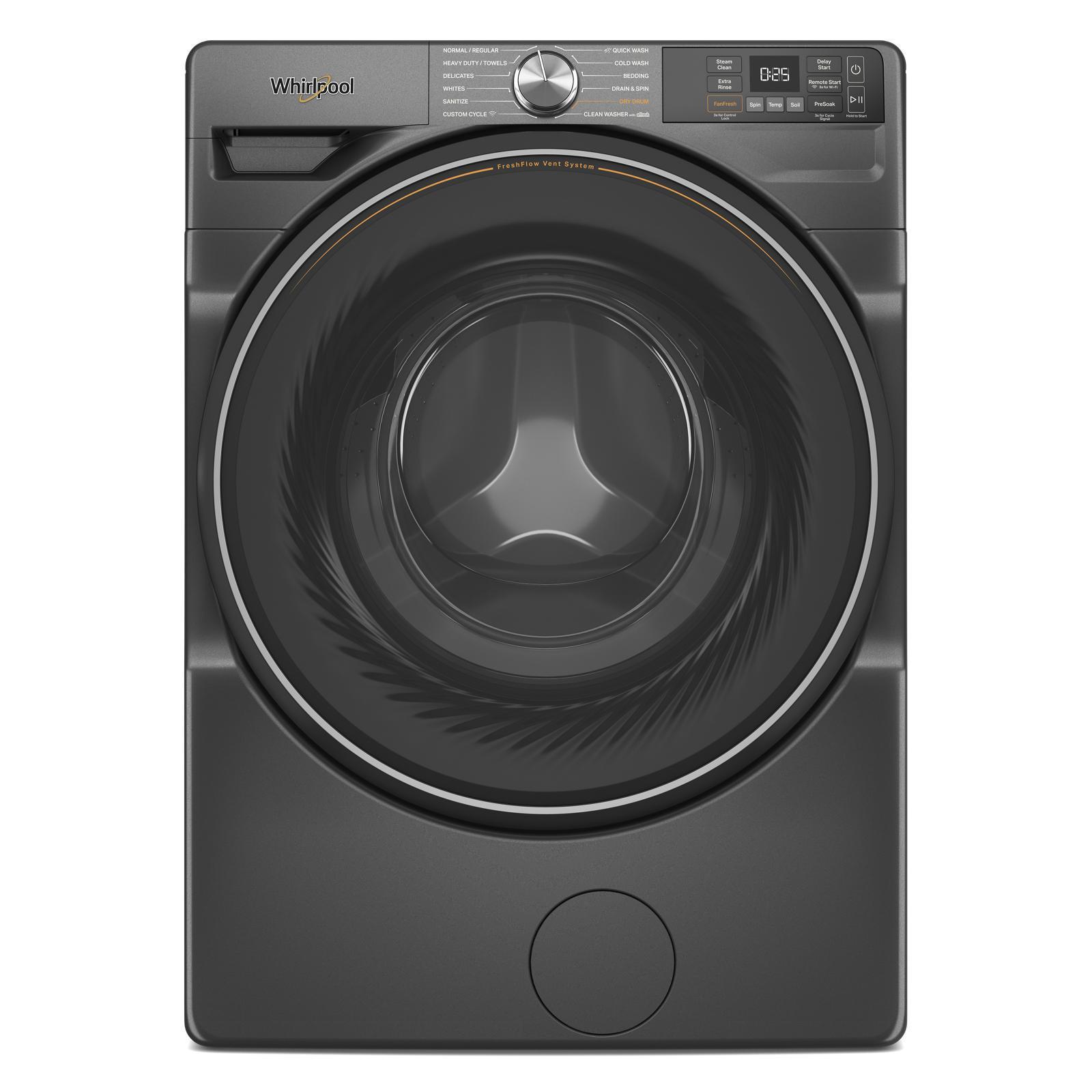 Whirlpool Front Load Washer (WFW5720RU) - Volcano Black Whirlpool Front Load Washer (WFW5720RU) - Volcano Black