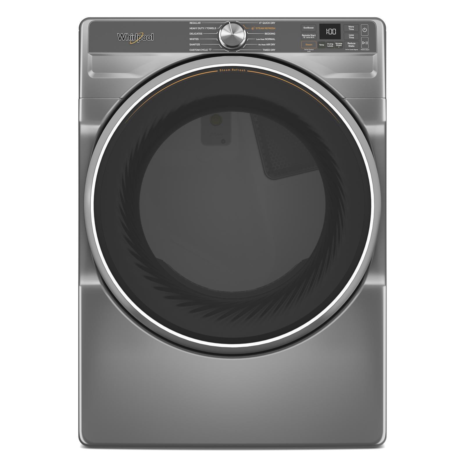 Whirlpool Front Load Dryer (YWED6720RR) - Radiant Silver Whirlpool Front Load Dryer (YWED6720RR) - Radiant Silver