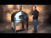 Fontana Forni Mangiafuoco Wood Countertop Outdoor Pizza Oven FTMF-R EXTERNAL_VIDEO 1