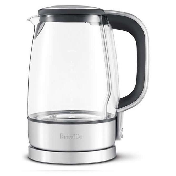 Farberware 1.7 Liter Electric Kettle, Double Wall Stainless Steel and Black, Size: 1.7 Large