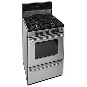 Premier 24-inch Freestanding Gas Range with 4 Burners P24S3402PS IMAGE 1