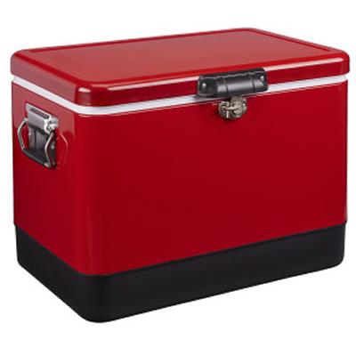 Retro Cooler Coolers and Accessories Coolers RTO54 Red Retro Camper IMAGE 3