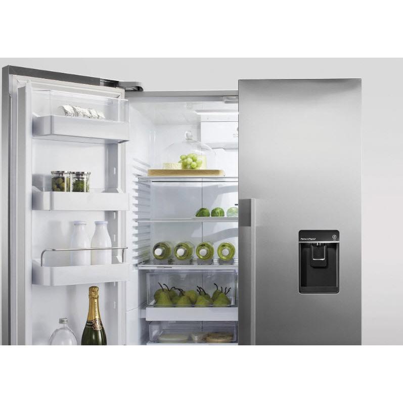 Fisher & Paykel 32-inch, 16.9 cu. ft. Counter-Depth French 3-Door Refrigerator RF170ADUSX4 N IMAGE 3