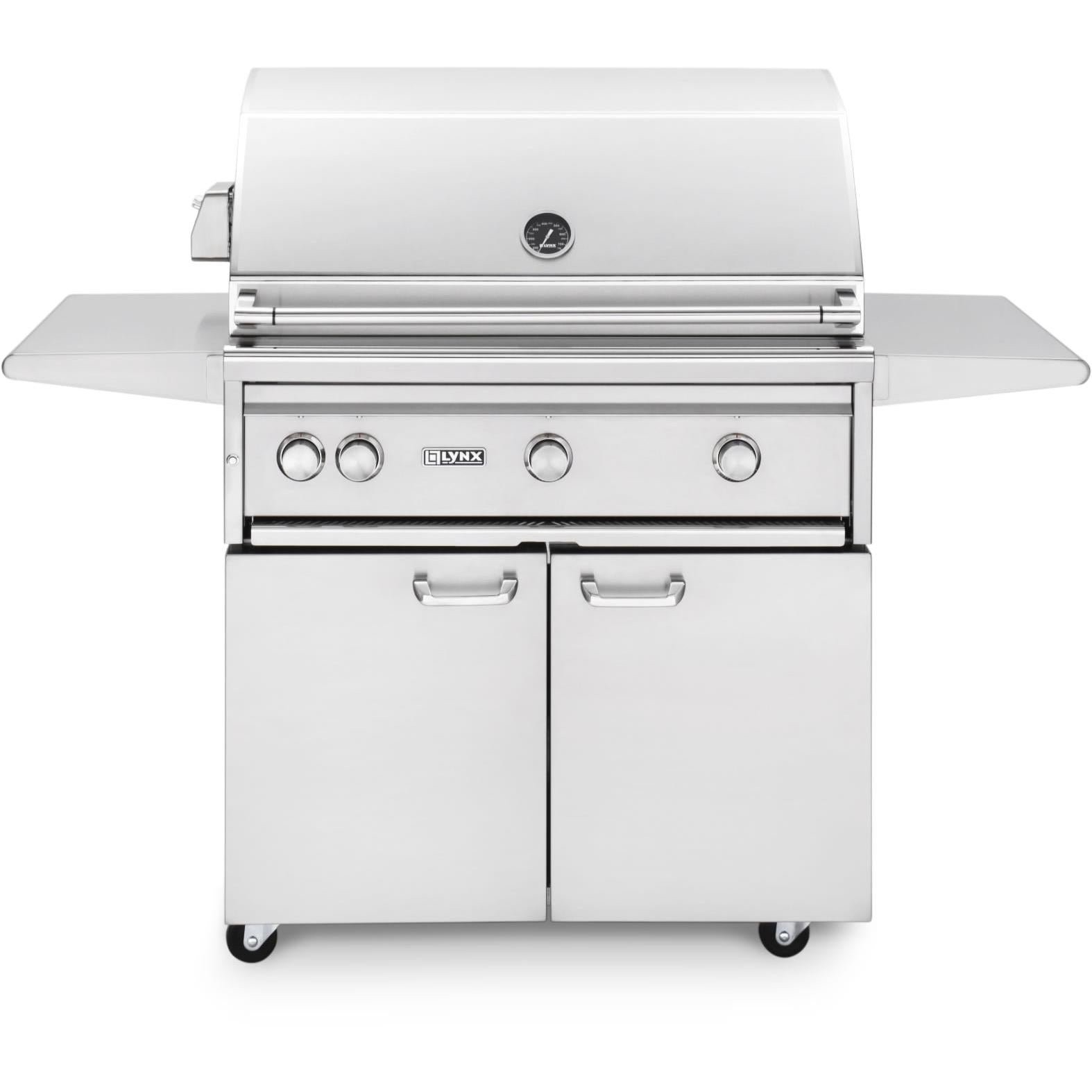 L36ATRFNG Lynx 36in Freestanding Gas Grill with All Trident - Main Image
