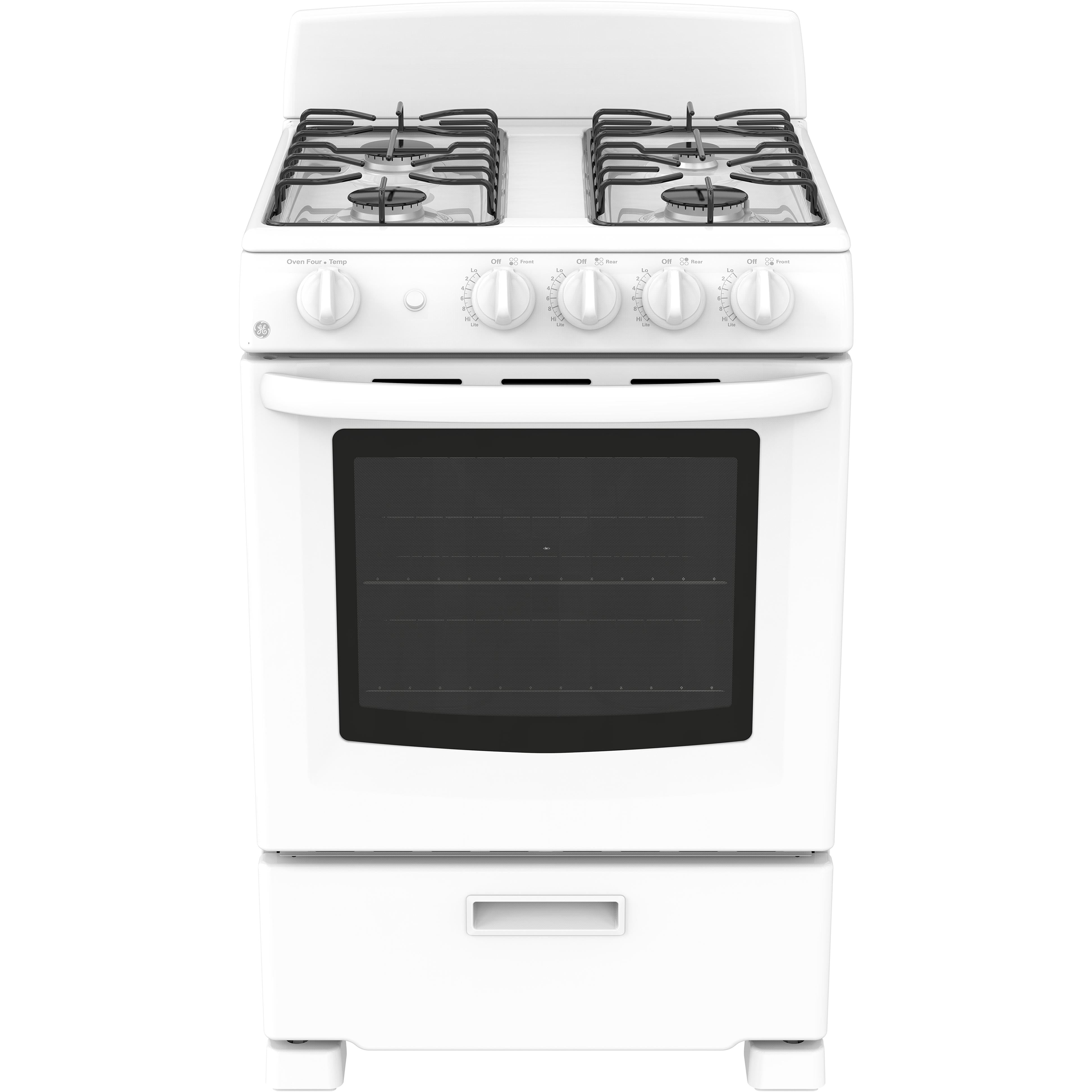JCGAS300DMWW GE 24inch Freestanding Gas Range JCGAS300DMWW TA
