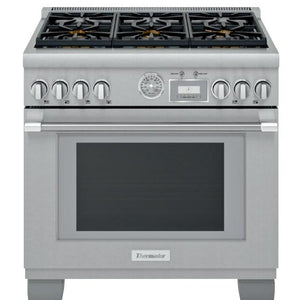 Thermador 36-inch Freestanding Dual-Fuel Range with ExtraLow® Burners PRD366WGC IMAGE 1