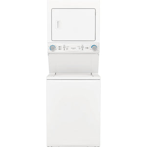 Frigidaire Stacked Washer/Dryer Electric Laundry Center FLCE752CAW IMAGE 1