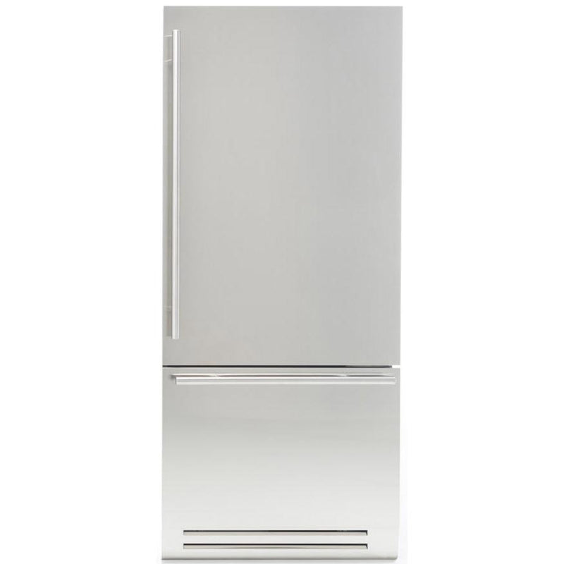 Fhiaba 36-inch, 18.5 cu.ft. Built-in Bottom Freezer Refrigerator with Interior Ice Maker FK36BI-RS IMAGE 1