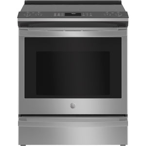 GE Profile 30-inch Slide-in Electric Range with Air Fry Technology PSS93YPFS IMAGE 1