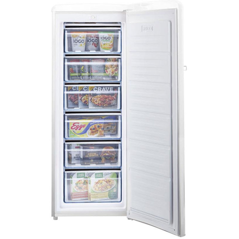 Unique Appliances 6 cu.ft. Upright Freezer with 6 Drawers UGP-175L AC W IMAGE 3