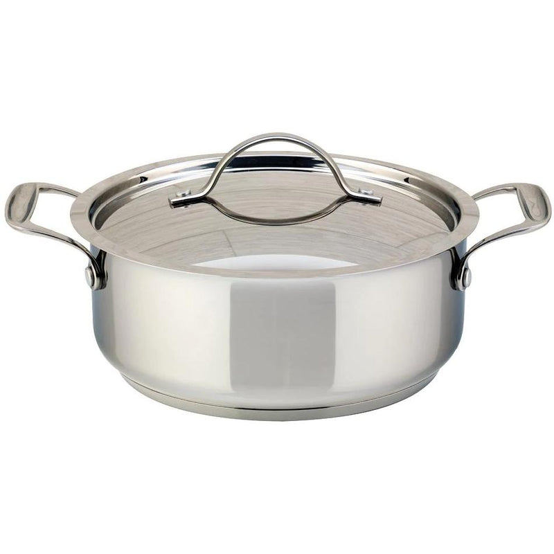 Meyer Confederation Stainless Steel 3L Casserole with cover 2409-22-03 IMAGE 1