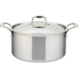 Meyer SuperSteel Tri-Ply Clad Stainless Steel 9L Dutch Oven with Cover 3507-28-09 IMAGE 1