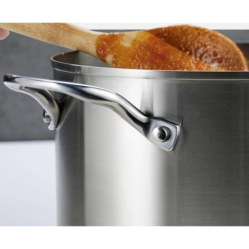 KitchenAid 3-Ply Base Stainless Steel Stockpot with Lid (8-Quart) 71003 IMAGE 3