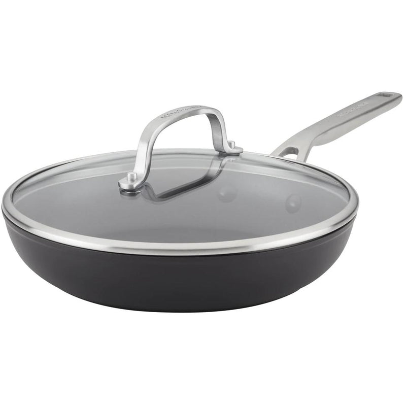 KitchenAid Hard Anodized Induction Nonstick Frying Pan with Lid, 12.25-Inch 80123 IMAGE 1