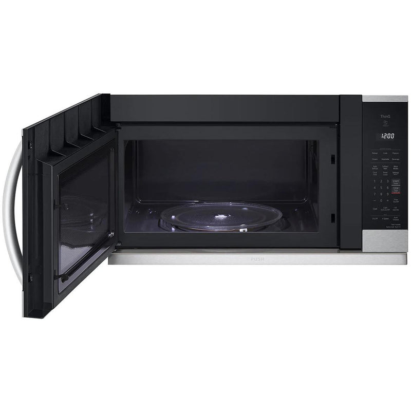 LG 2.1 cu.ft. Smart Wi-Fi Enabled Over-the-Range Microwave Oven with EasyClean® MVEL2125F IMAGE 4