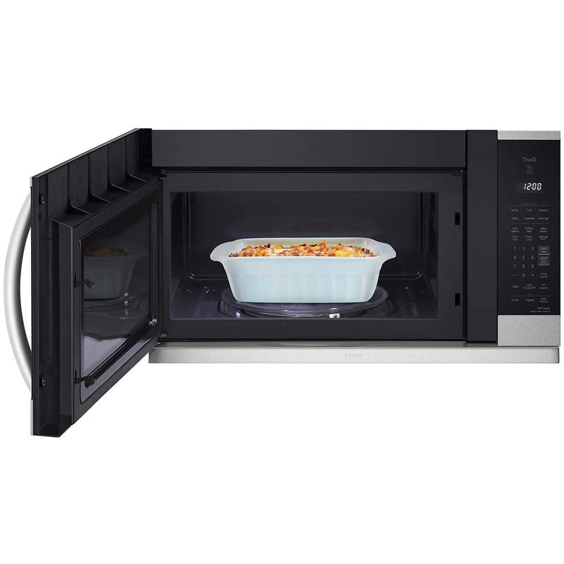 LG 2.1 cu.ft. Smart Wi-Fi Enabled Over-the-Range Microwave Oven with EasyClean® MVEL2125F IMAGE 5