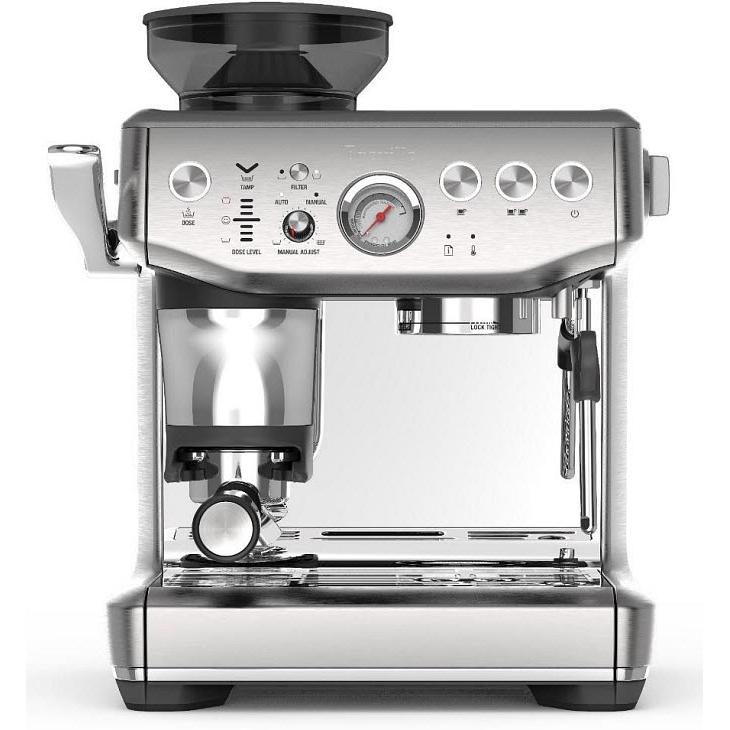 Breville Barista Express Impress Espresso Machine in Brushed Stainless  Steel