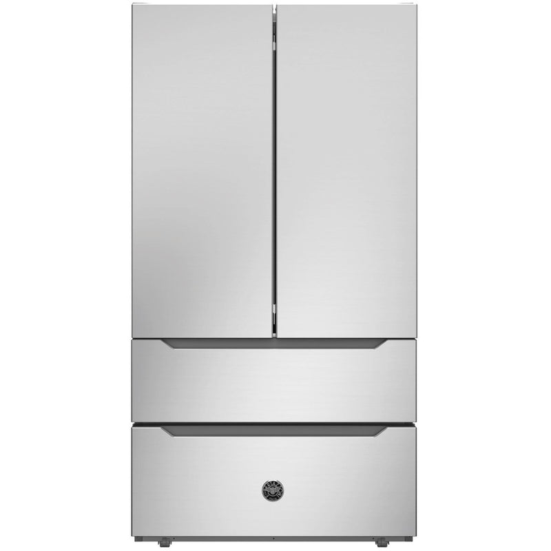 Bertazzoni 36-inch, 22.5 cu. ft. Freestanding French 4-Door Refrigerator with Automatic Ice Maker REF36FDFIXNB IMAGE 1