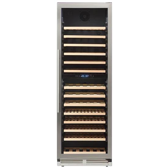 Avanti 154-Bottle Designer Series Wine Cooler With Dual-Zone WCD165DZ3S IMAGE 1