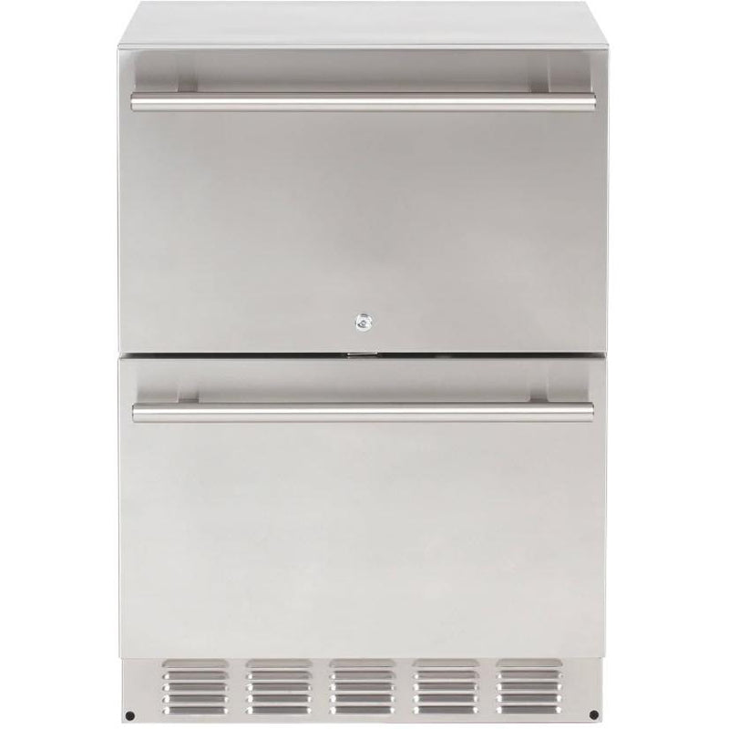Sapphire 24-inch Outdoor Drawer Refrigerator with Factory-Installed Lock SRD24OD IMAGE 1