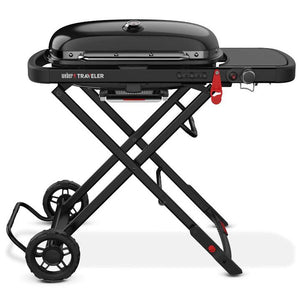 Weber Traveler Portable Gas Grill Stealth Edition 9013001 IMAGE 1