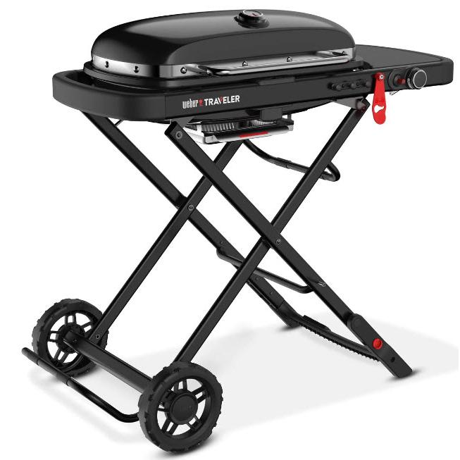 Weber Traveler Portable Gas Grill Stealth Edition 9013001 IMAGE 3