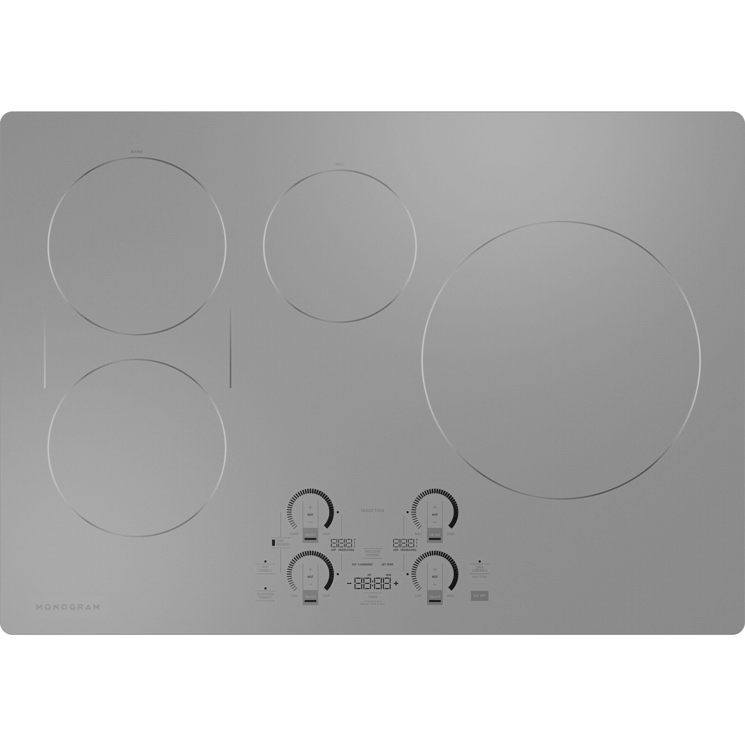 ZHU30RSTSS Monogram 30inch BuiltIn Induction Cooktop with WiFi
