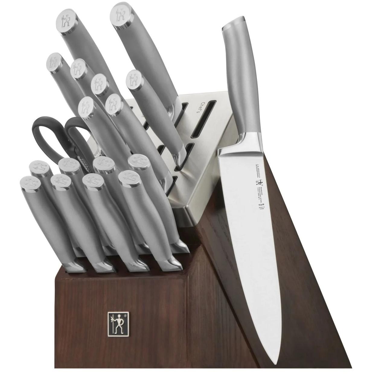 Henckels Modernist 14-Pc. Self-Sharpening Knife Block Set