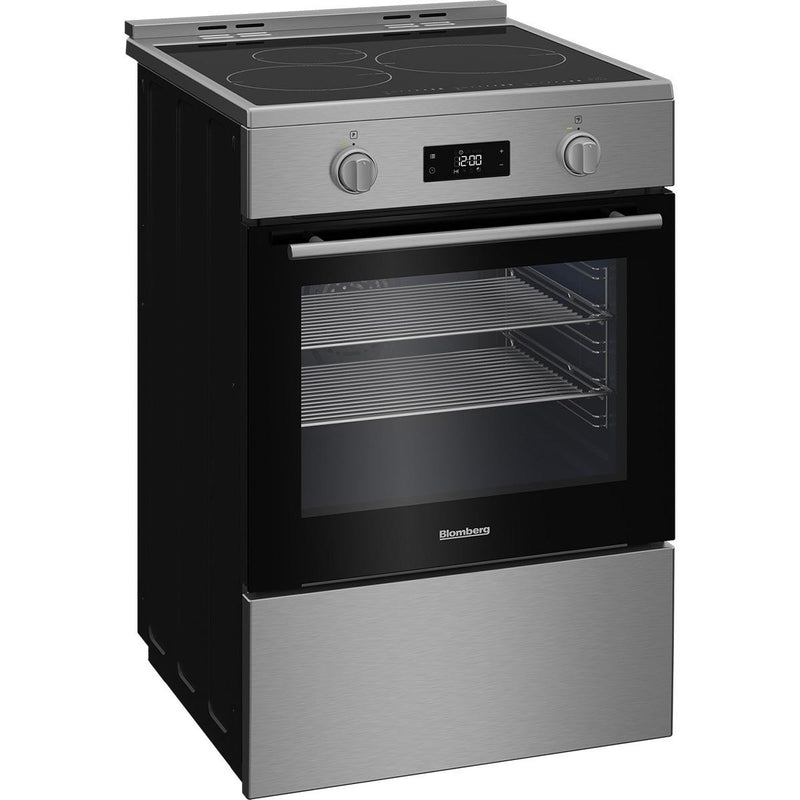 Blomberg 24-inch Freestanding Induction Range with True European Convection Technology BIRC24102SS IMAGE 2