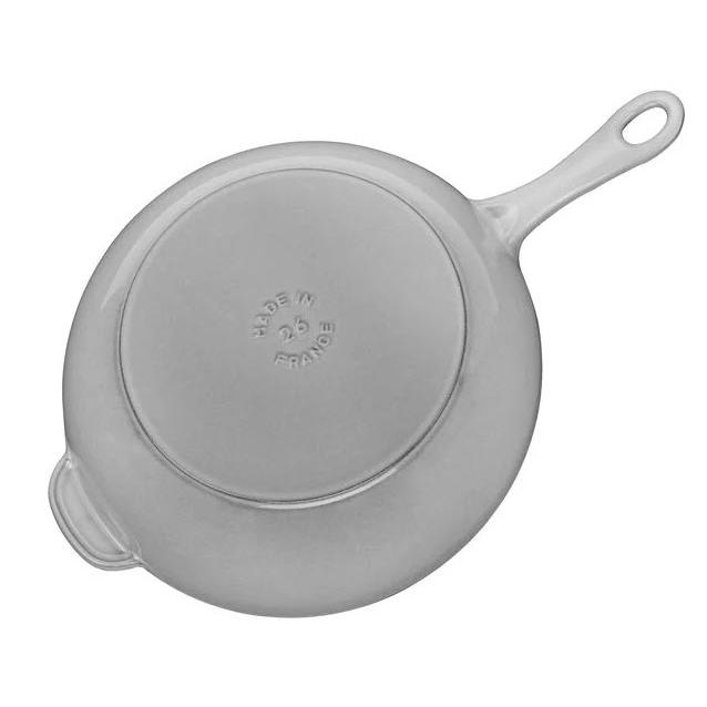 Staub 26CM CAST IRON DAILY PAN WITH GLASS LID 1010645 IMAGE 4
