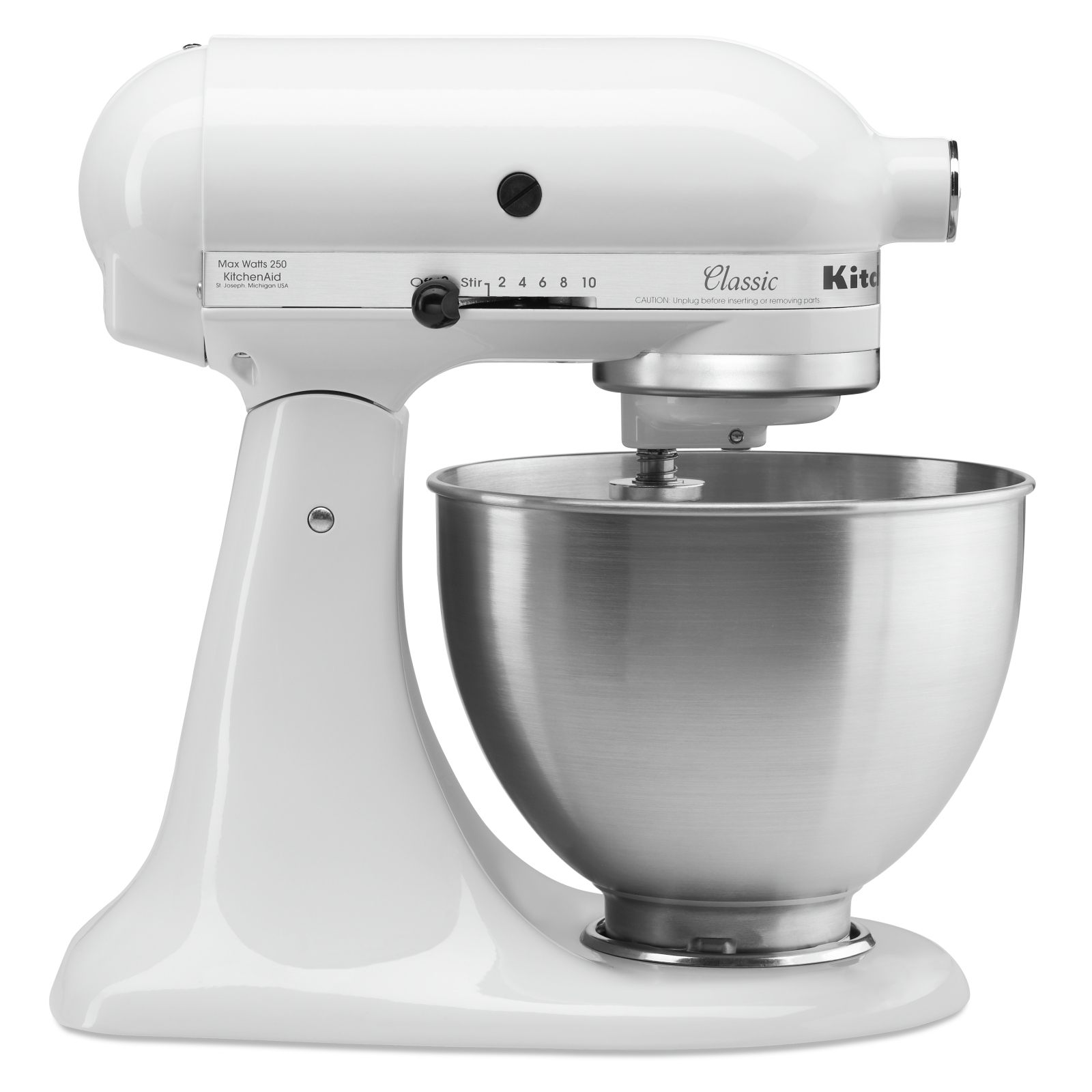 K45SSWH KitchenAid Classic 4.5Qt Tilt Head Stand Mixer K45SSWH TA Appliance TA Appliances Barbecues