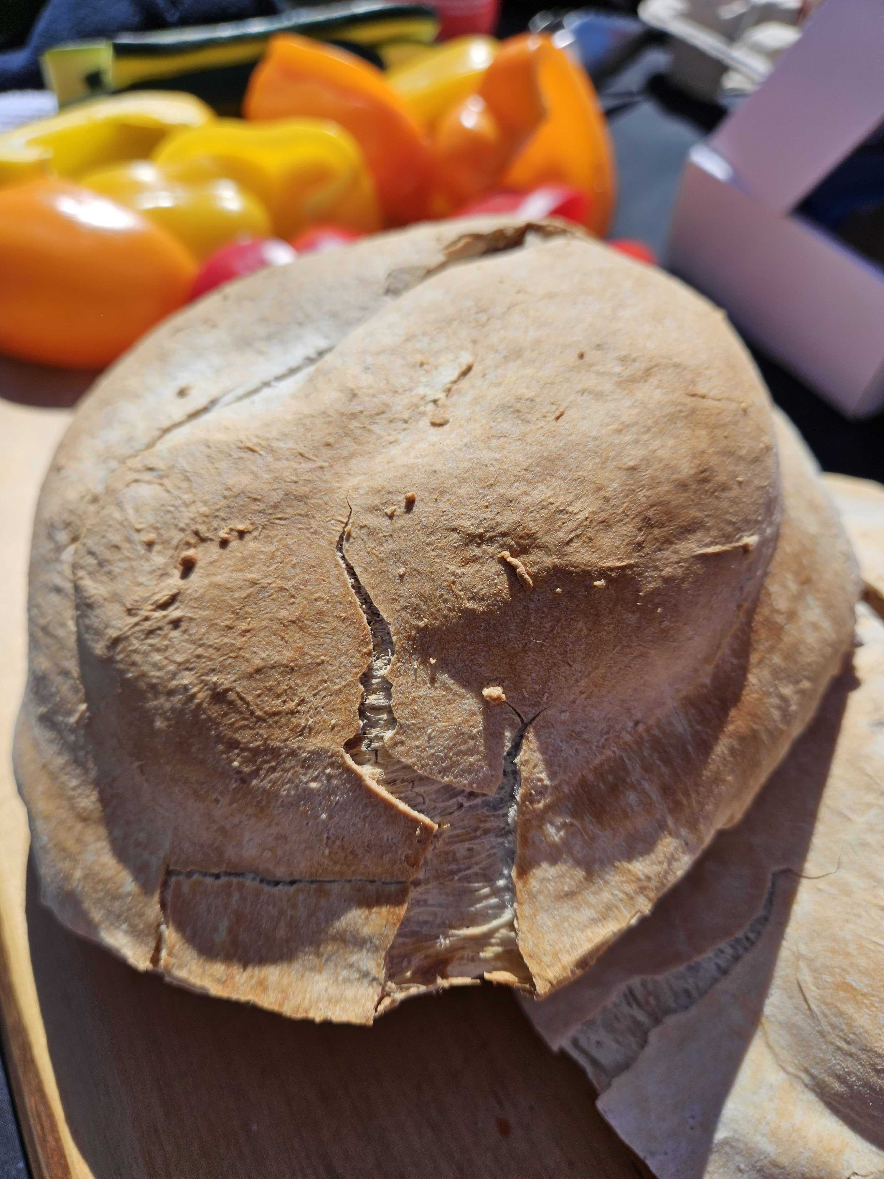 Sourdough Bread Recipe on Fontana Forni Margherita Wood Fire Pizza Oven