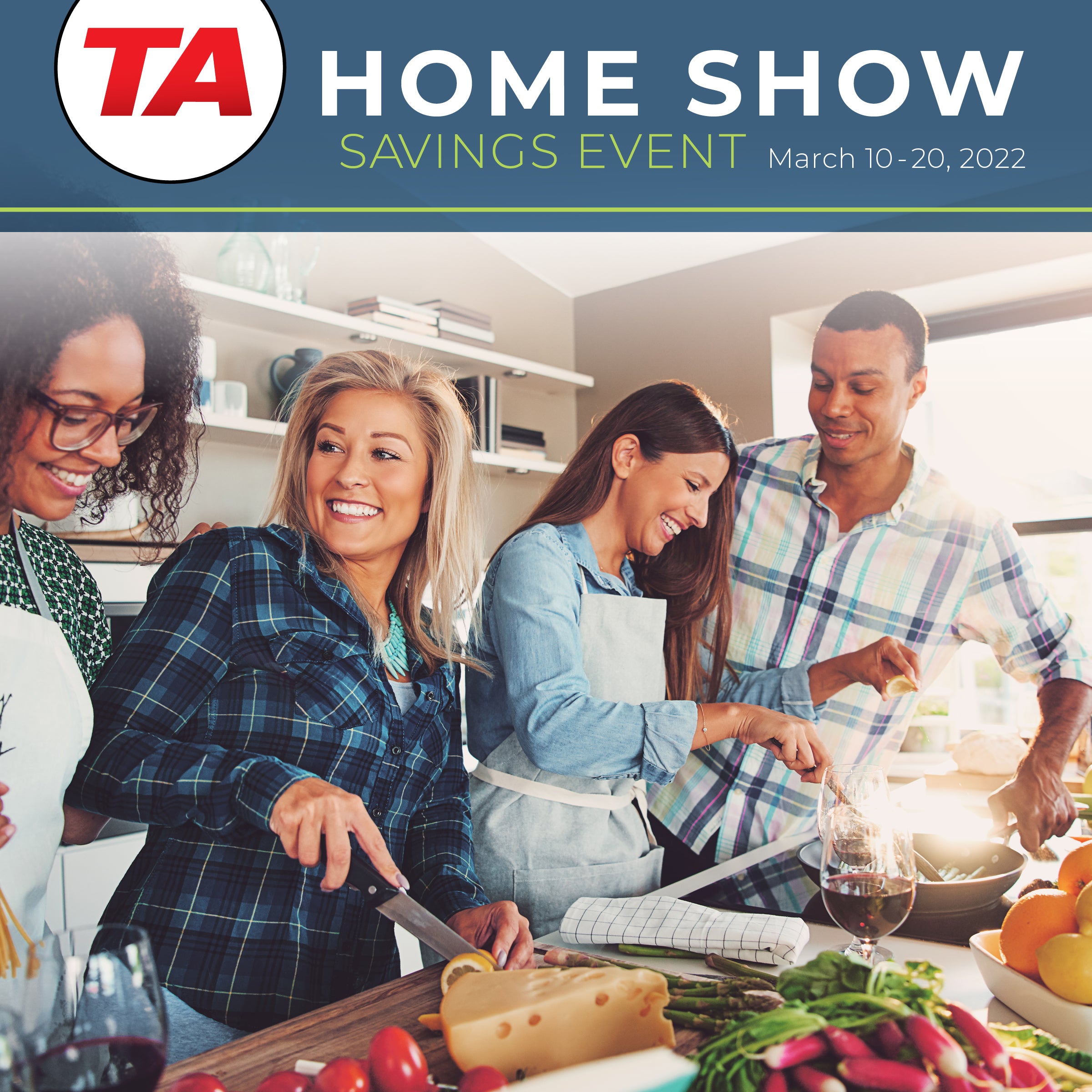 Home Show Live Demo Schedule: March 10 - March 12