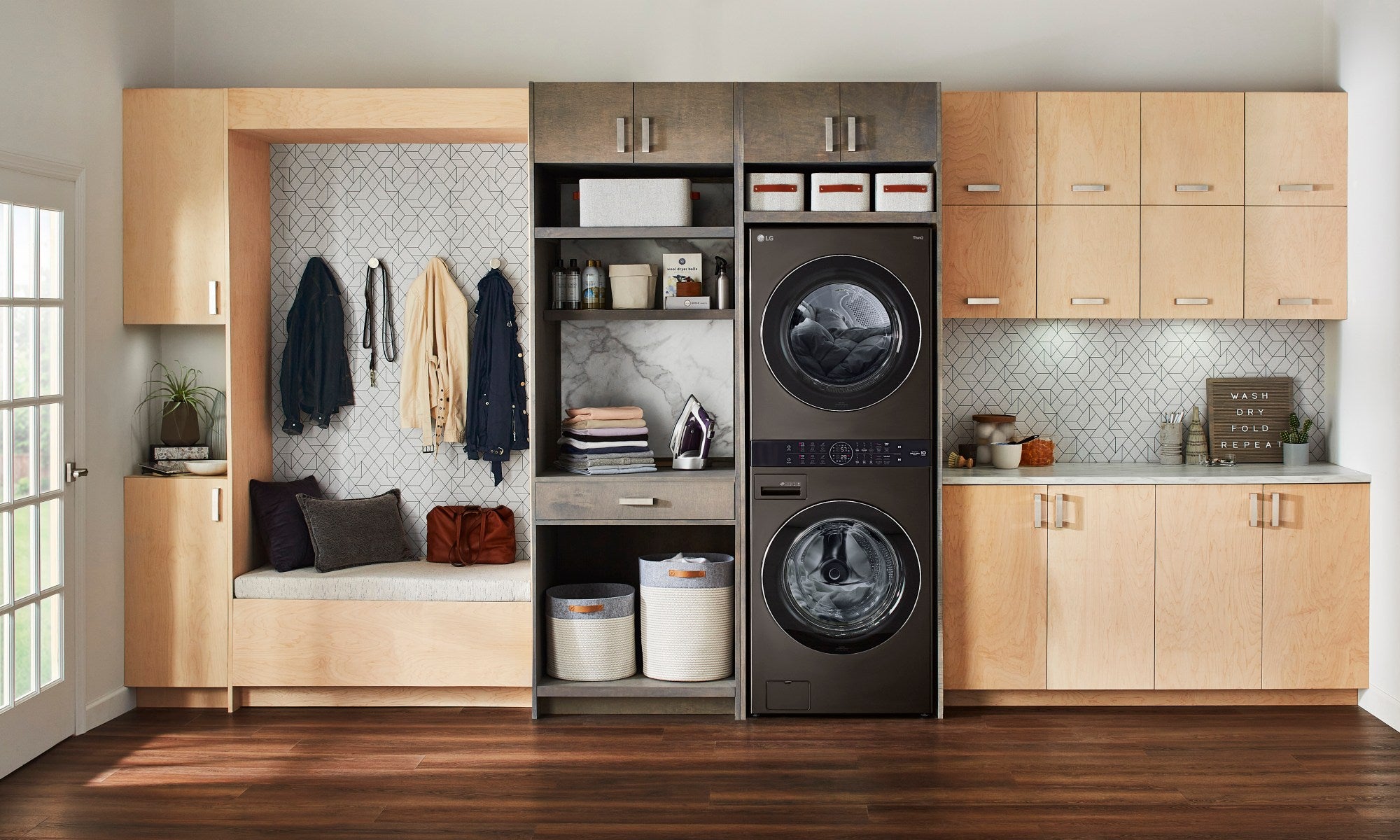 Reinvent How You Do Laundry with the LG WashTower